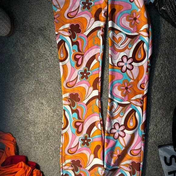 Colorful Patterned Pants - Picture 1 of 3